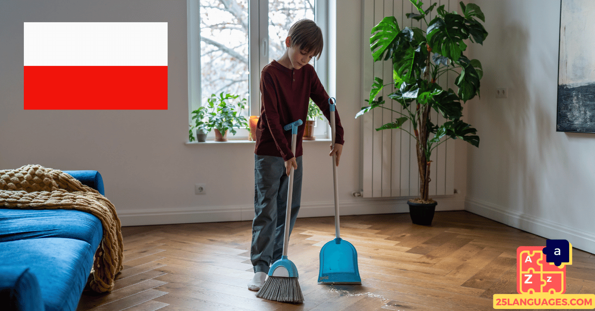 Learn Polish - Phrases for Household chores
