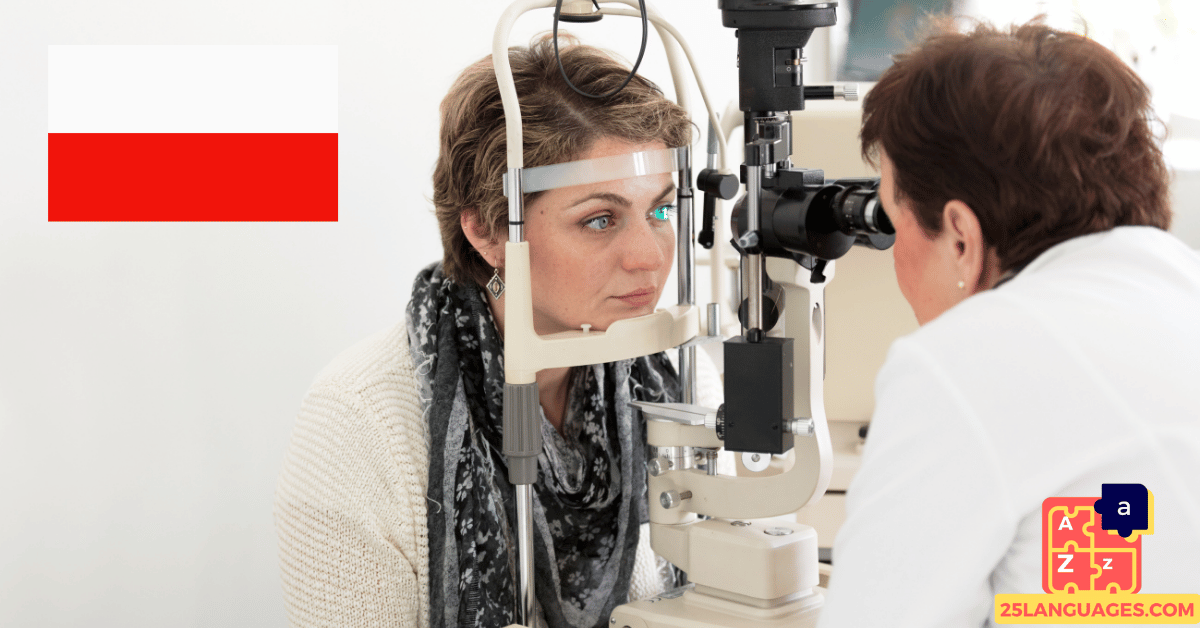 Learn Polish - Phrases At the optician