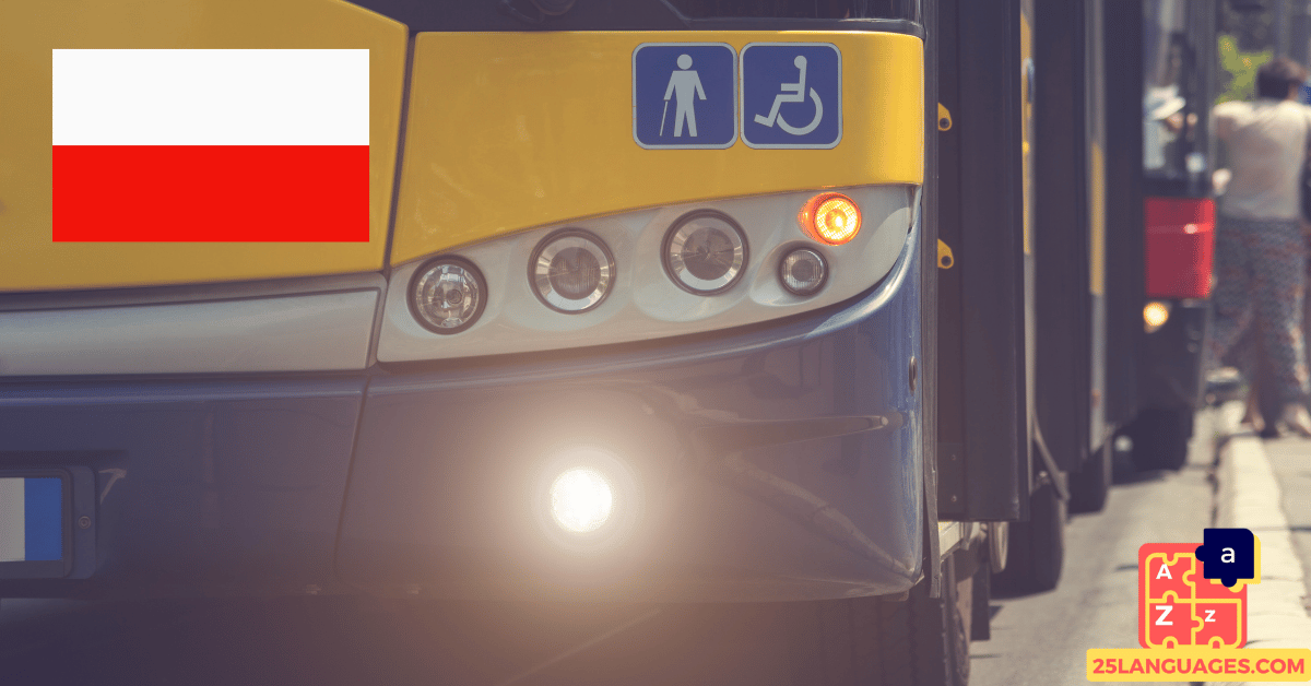 Learn Polish - Phrases for Public transportation