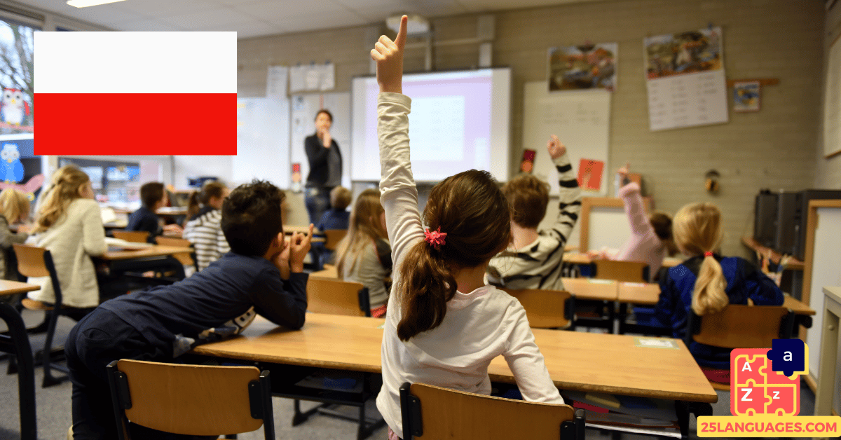 Learn Polish - Phrases At school