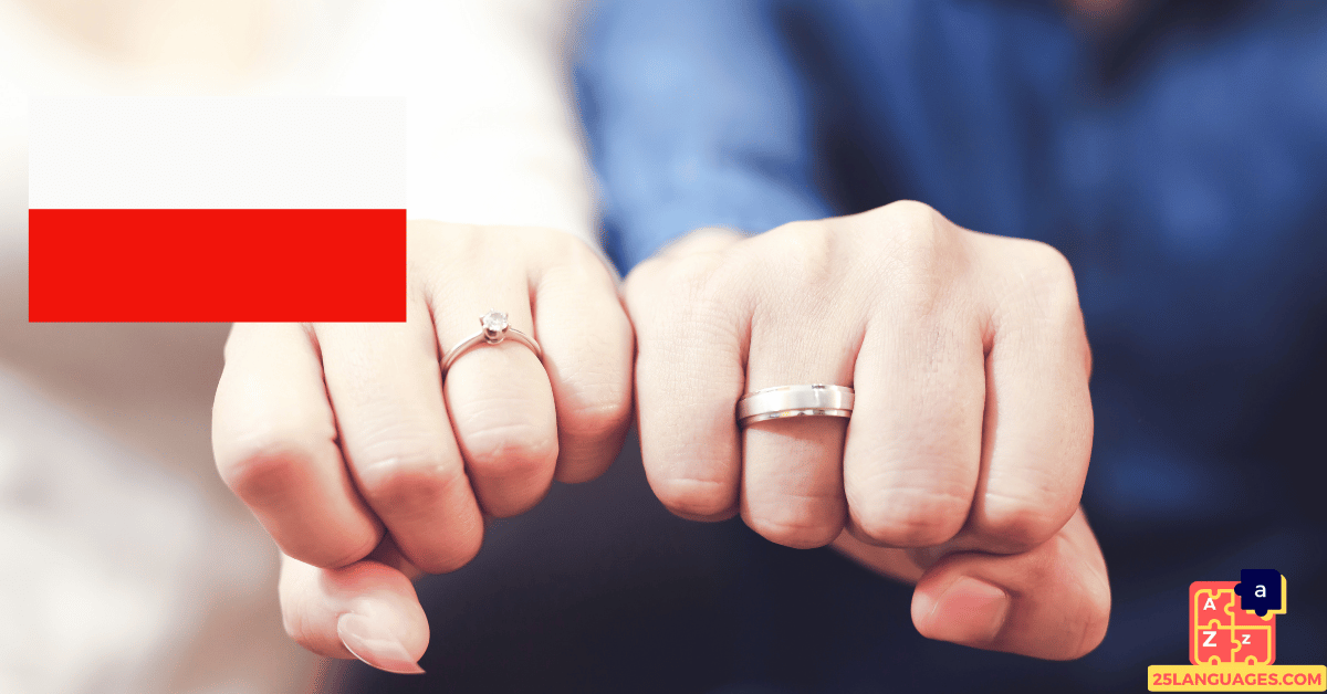 Learn Polish - Wedding and Engagement Vocabulary