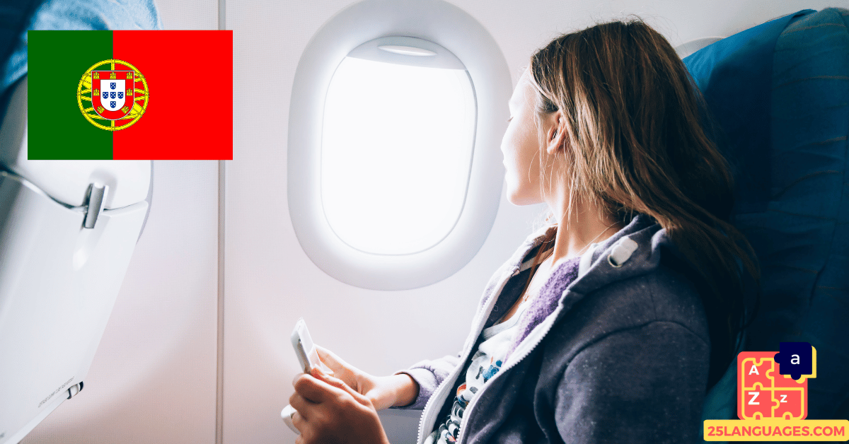 Learn Portuguese - Phrases On the airplane