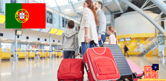 Apprendre le portugais - phrases pour les voyages et les aéroports