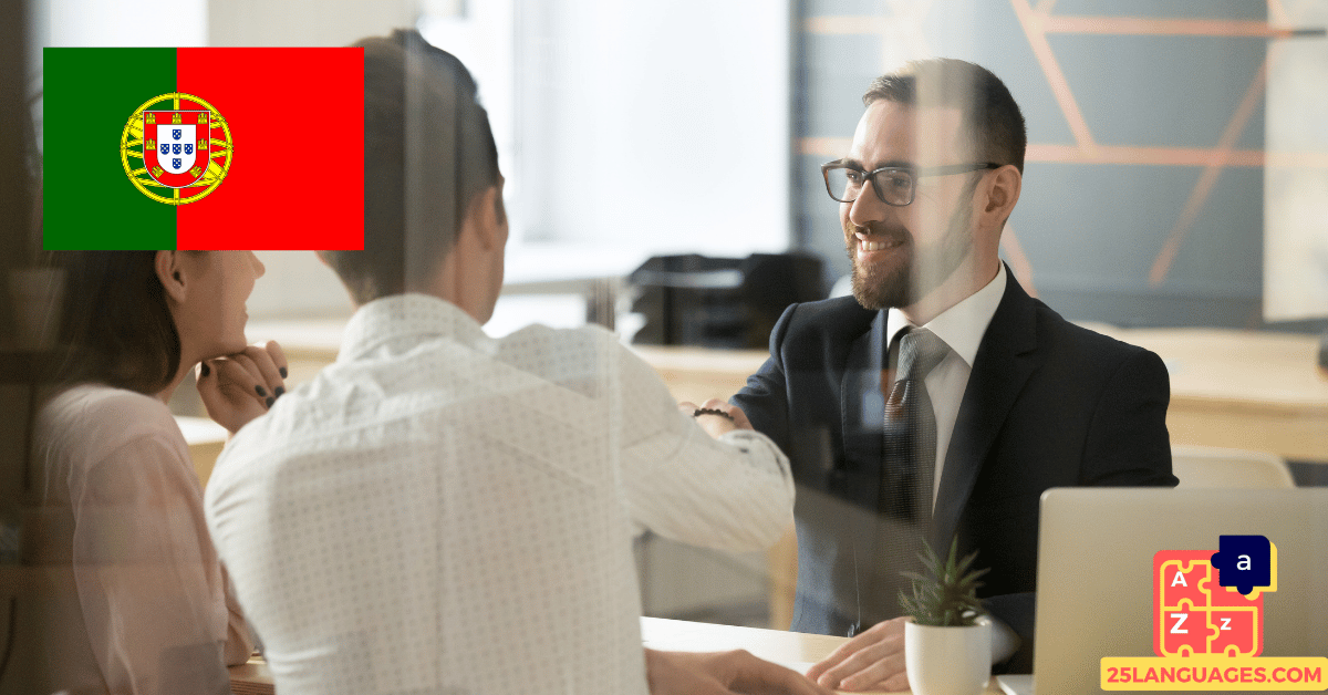 Learn Portuguese - Phrases in the bank