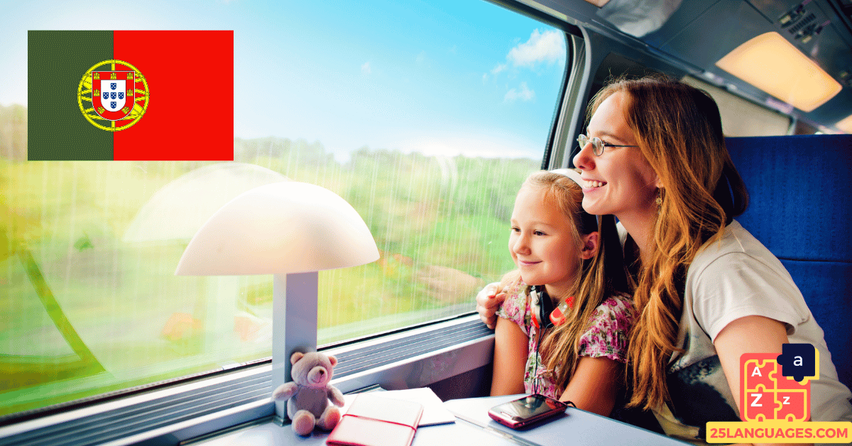 Learn Portuguese - Phrases On the train