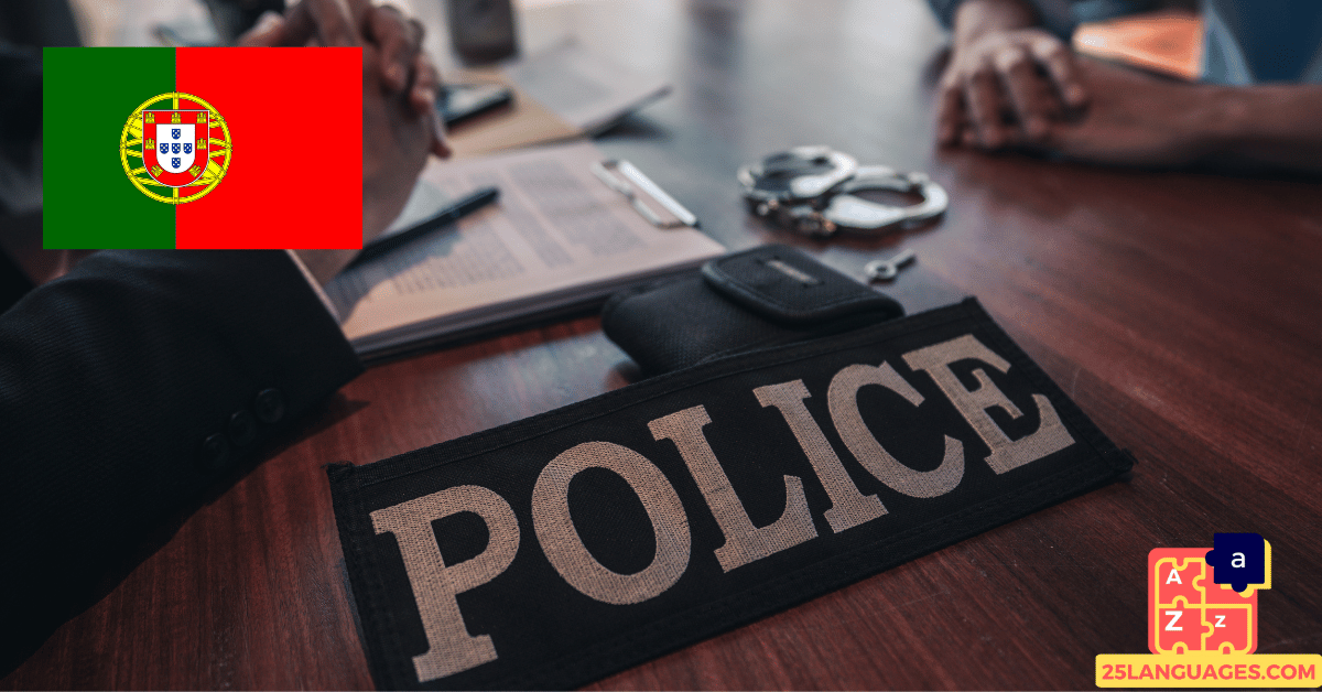 Learn Portuguese - Phrases At the police station