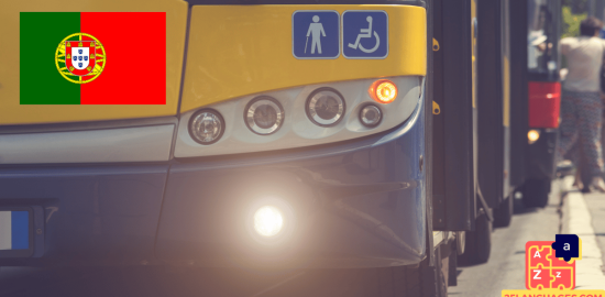 Apprendre le portugais - phrases pour les transports publics