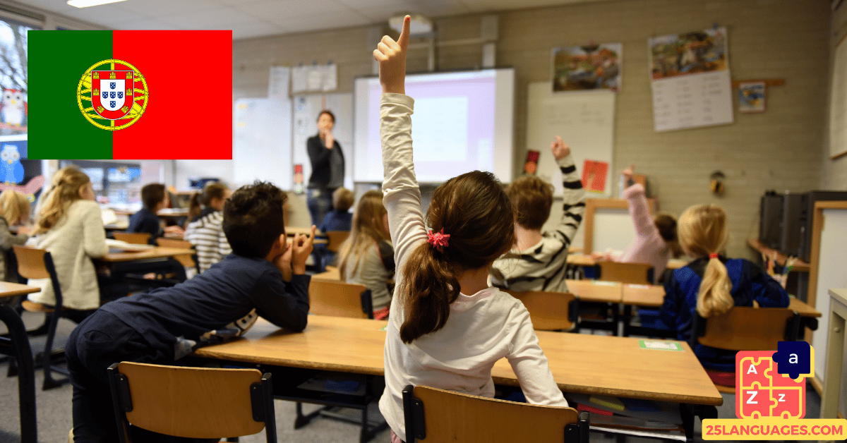 Learn Portuguese - Phrases At school