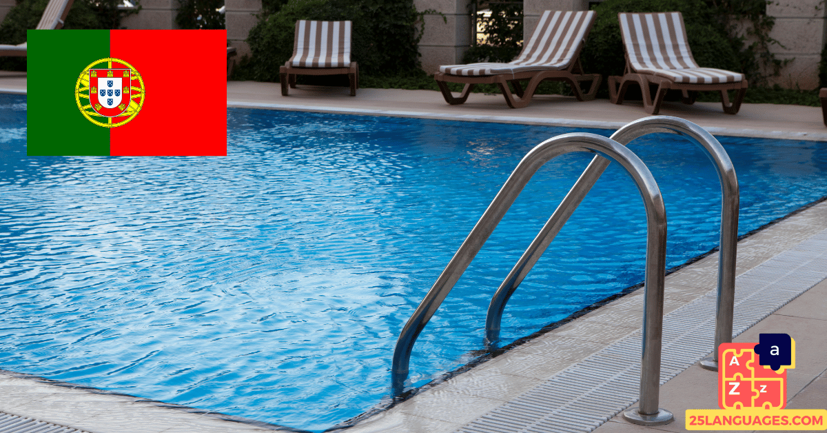 Learn Portuguese - Phrases At the swimming pool