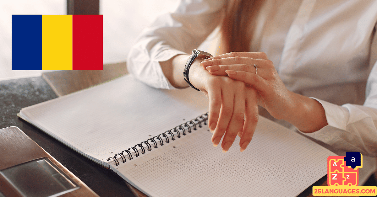 Learn Romanian - Phrases for Telling time