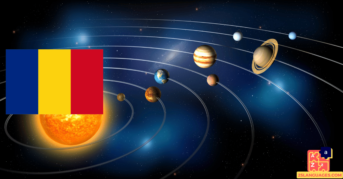 Learn Romanian - Planets of the Solar System