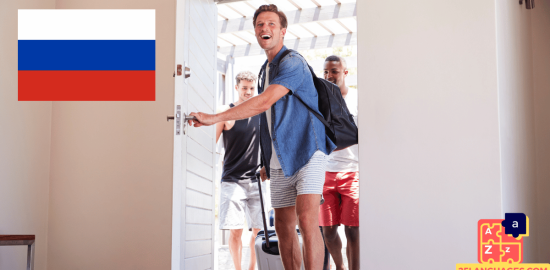 Apprendre le russe - phrases pour louer et réserver un logement