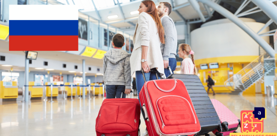 Apprendre le russe - phrases pour les voyages et les aéroports