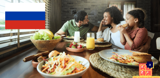 Apprendre le russe - phrases pour conversations en famille