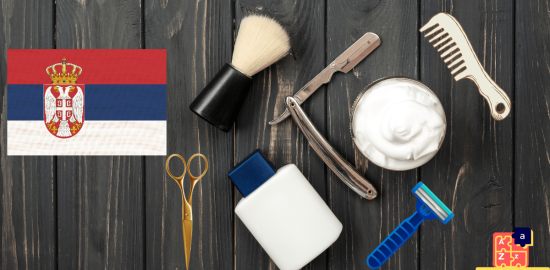 Learn Serbian - Barber Tools