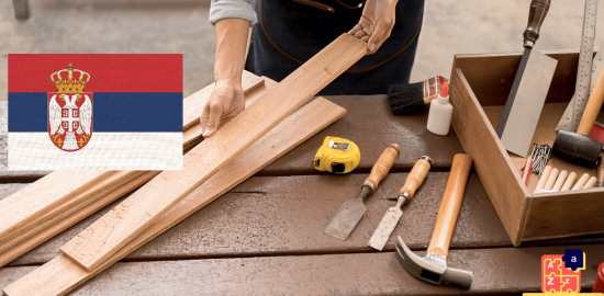 Learn Serbian - Carpenter Tools