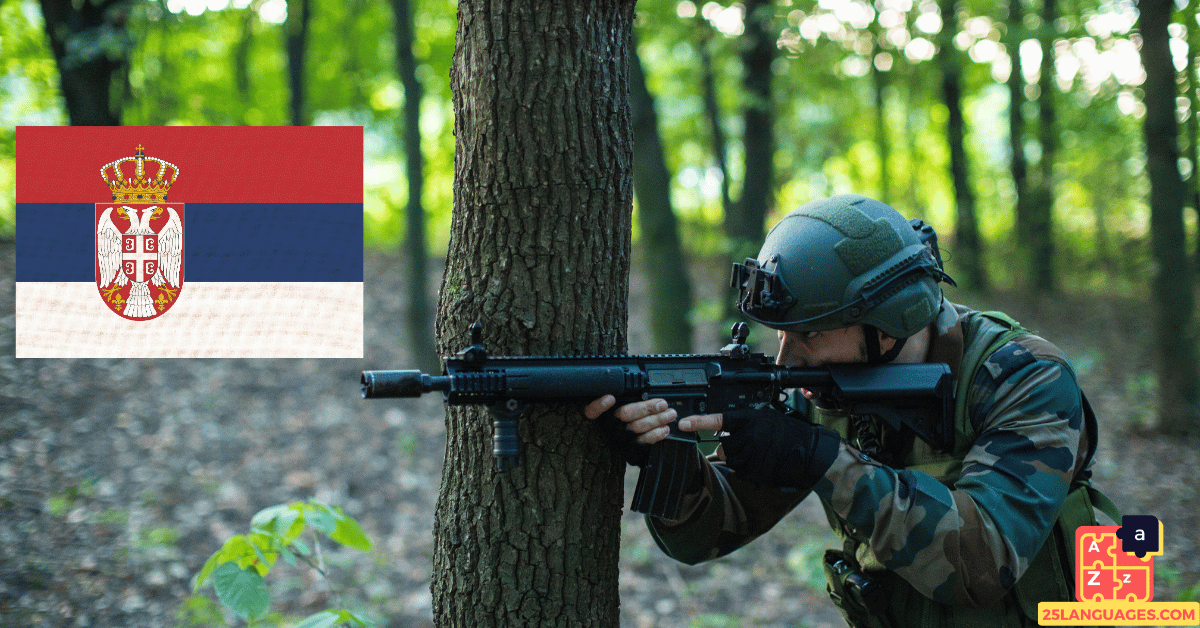 Learn Serbian - Military System