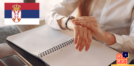 Learn Serbian - Phrases for Telling time