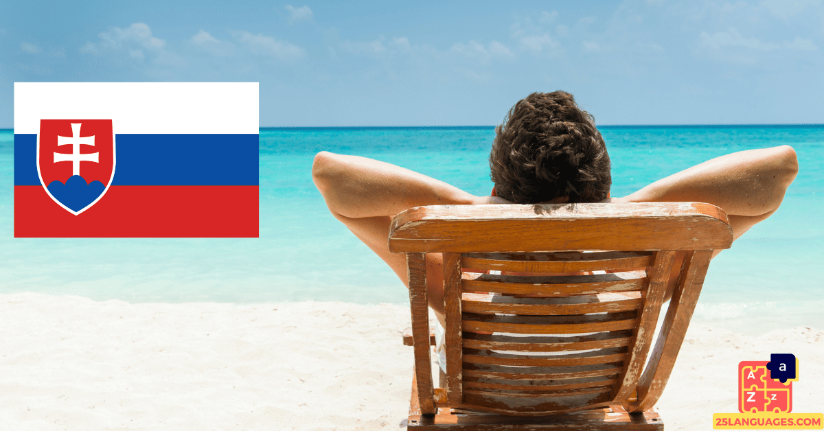 Learn Slovak - Beach Vocabulary