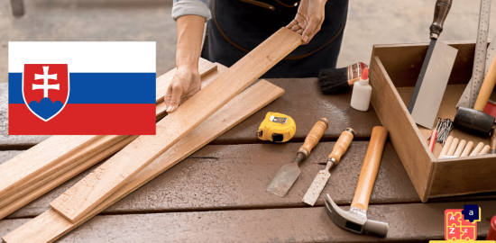 Learn Slovak - Carpenter Tools