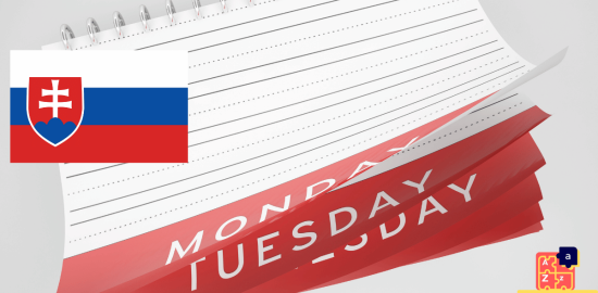 Learn Slovak - Days of the Week