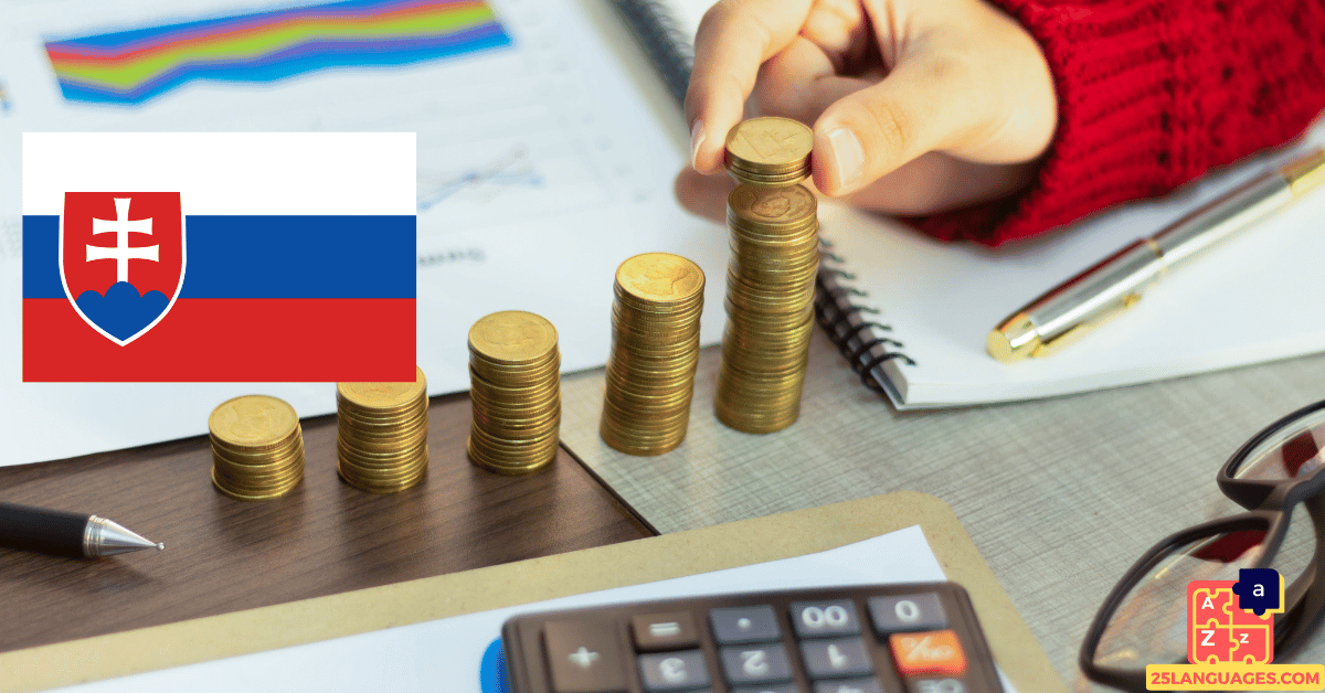 Learn Slovak - Financial Affairs