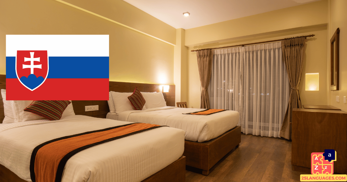 Learn Slovak - At the Hotel