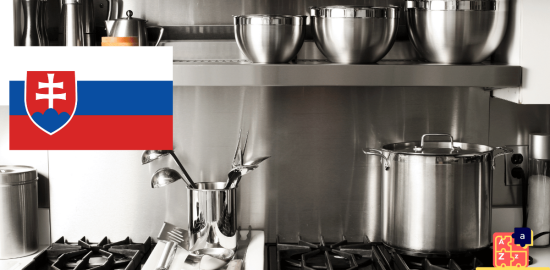 Learn Slovak - Kitchen Utensils