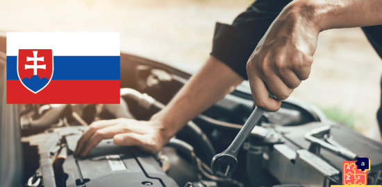 Learn Slovak - Mechanic Tools