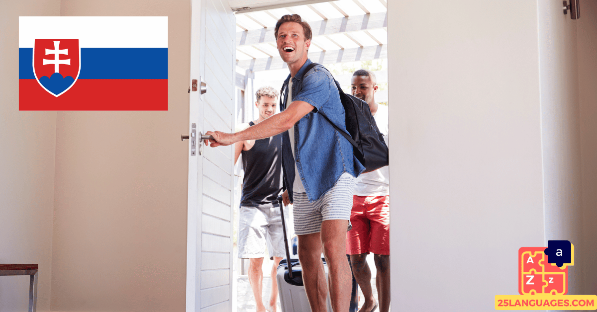 Вивчення словацької мови - Фрази для оренди та бронювання житла