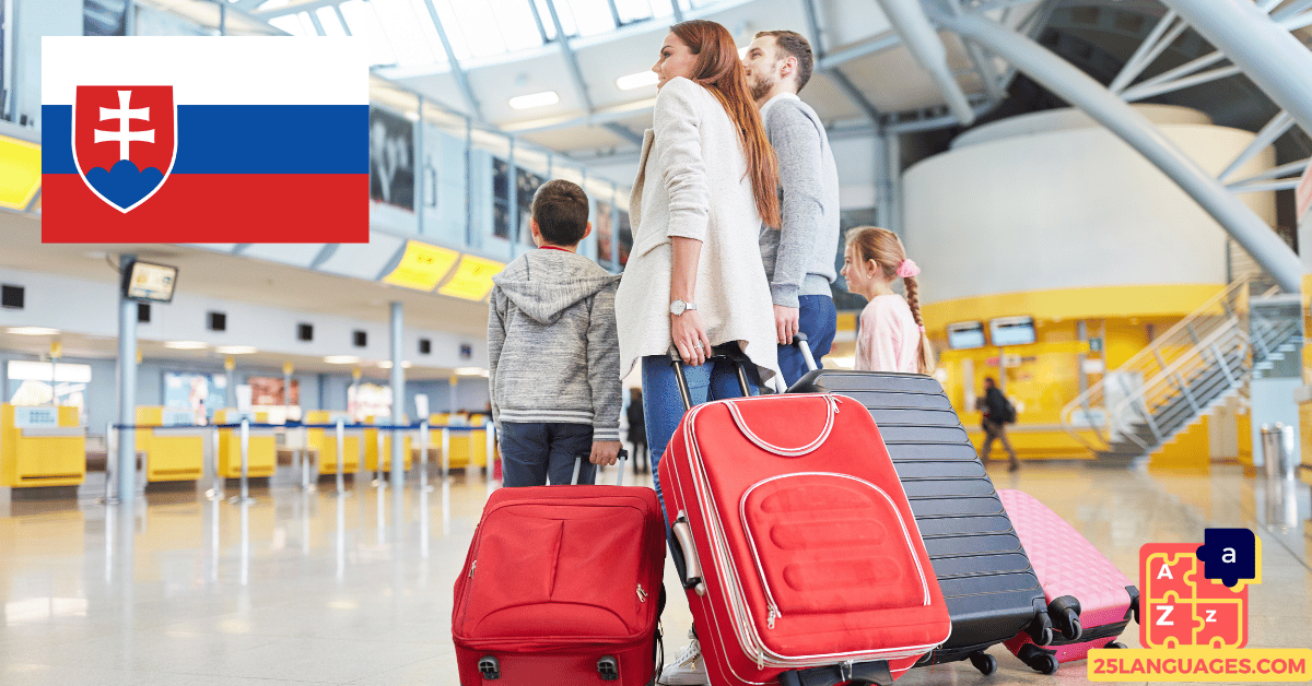 Apprendre le slovaque – phrases pour les voyages et les aéroports