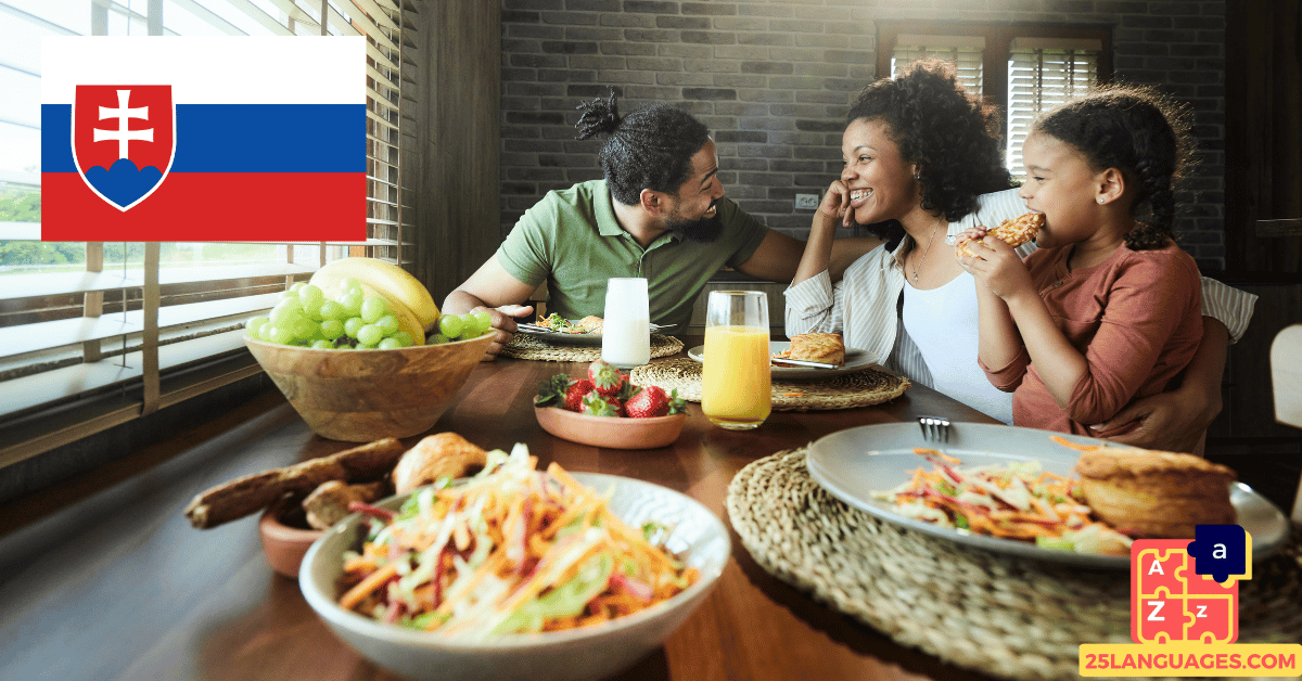 Apprendre le slovaque - phrases pour conversations en famille