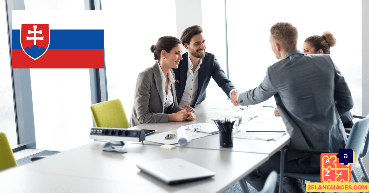 Learn Slovak - Phrases for Introducing oneself