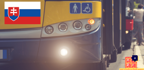 Learn Slovak - Phrases for Public transportation