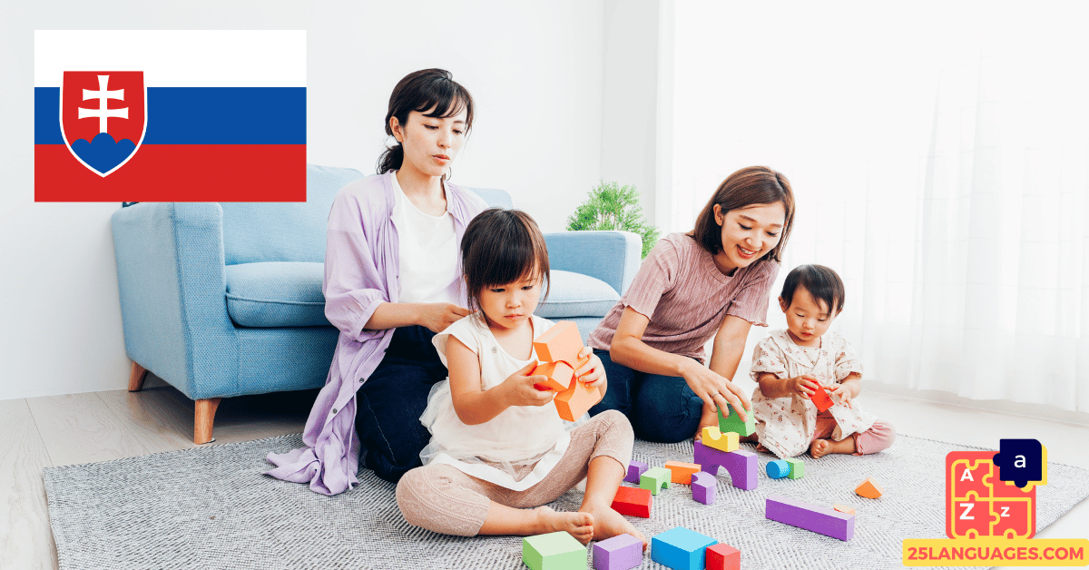 Learn Slovak - Phrases for Raising children