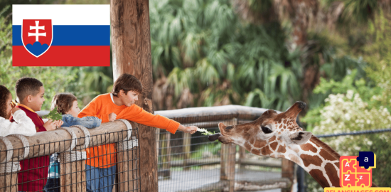 Learn Slovak - Phrases in the zoo