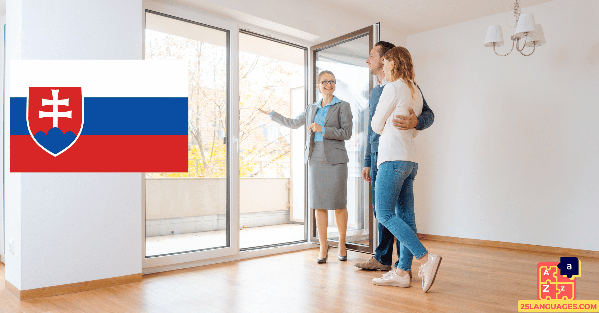 Learn Slovak - Renting an Apartment Vocabulary