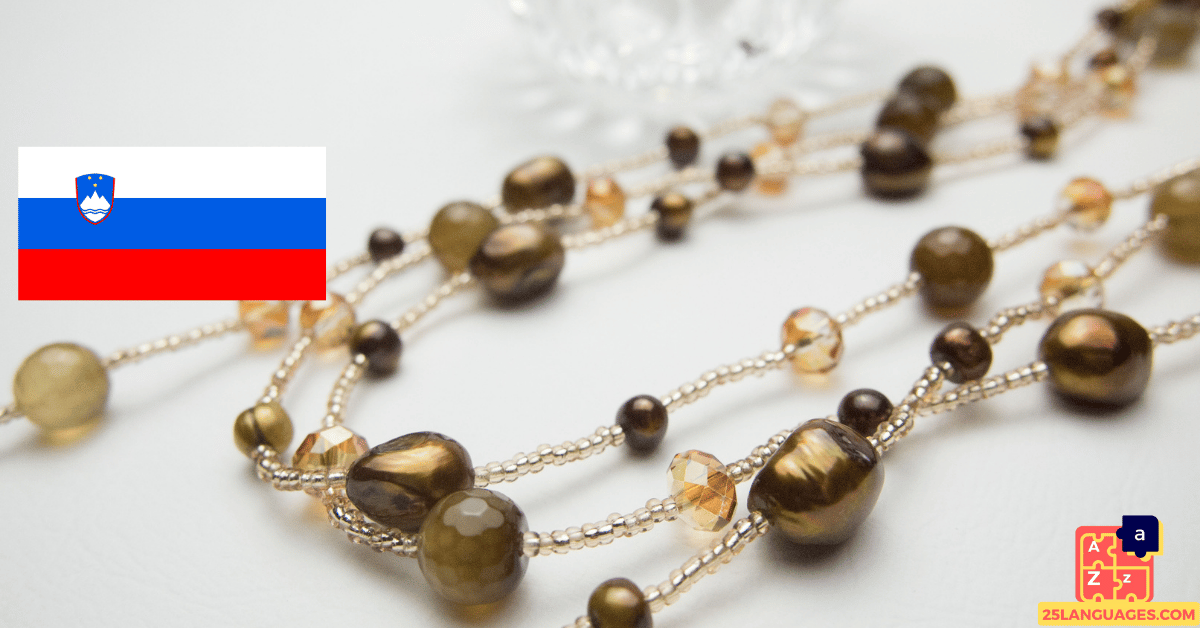 Learn Slovenian - Accessories