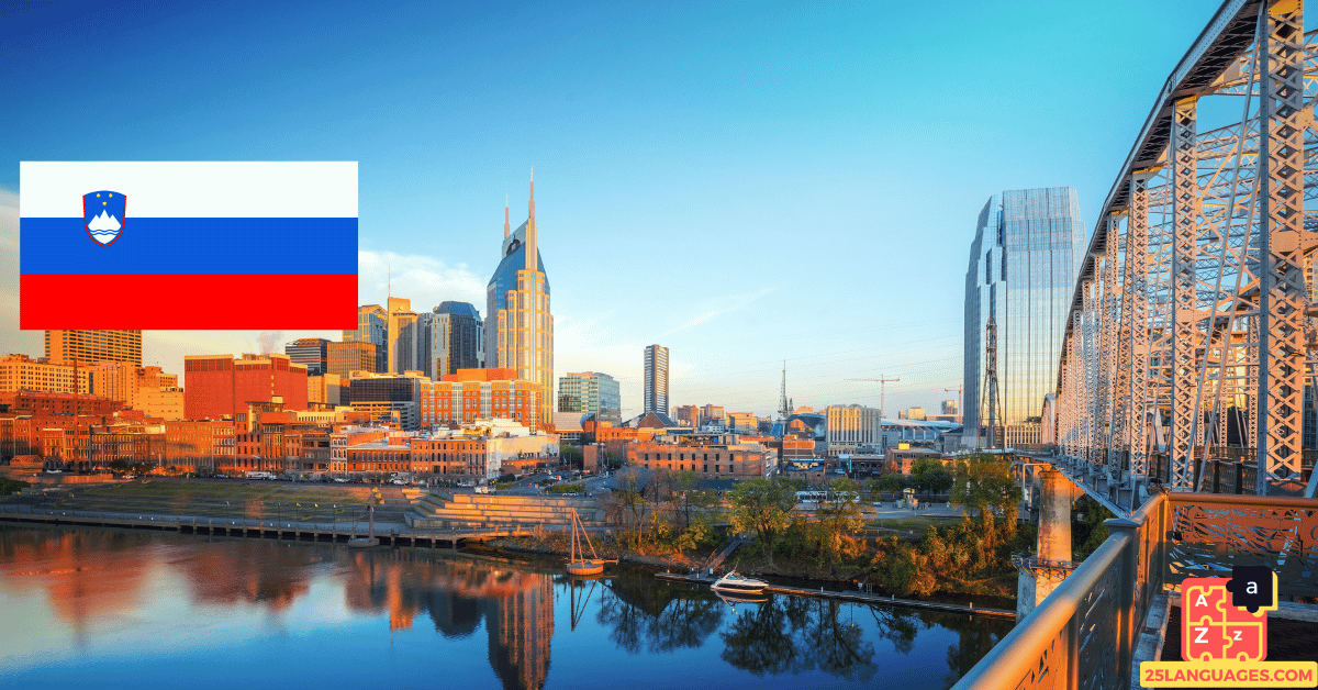 Learn Slovenian - Names of Places in the City