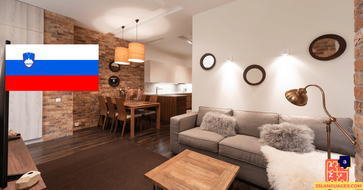 Learn Slovenian - Home Furniture