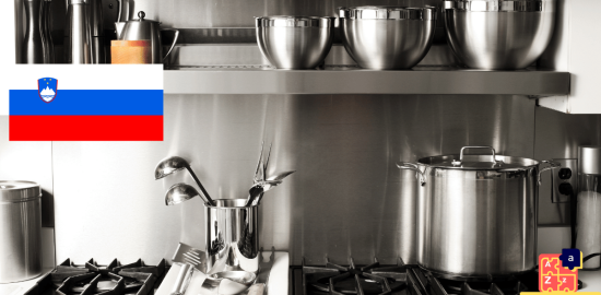 Learn Slovenian - Kitchen Utensils