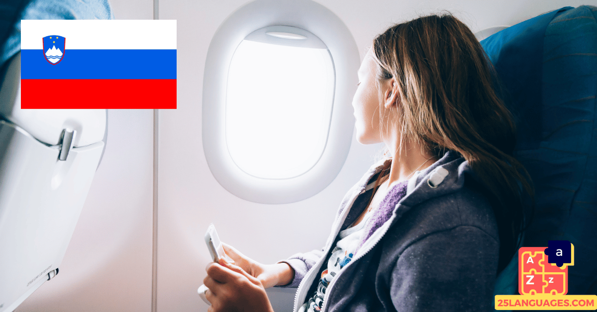 Learn Slovenian - Phrases On the airplane