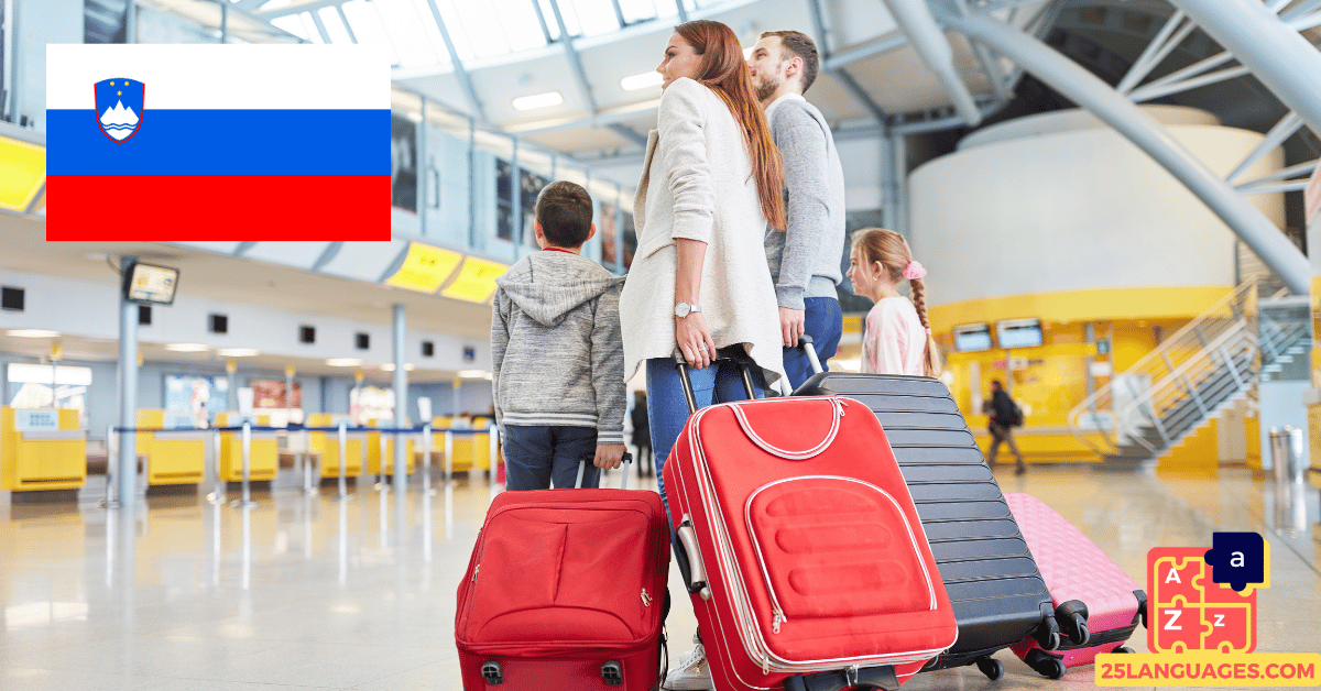 Learn Slovenian - Phrases for Travel and airports