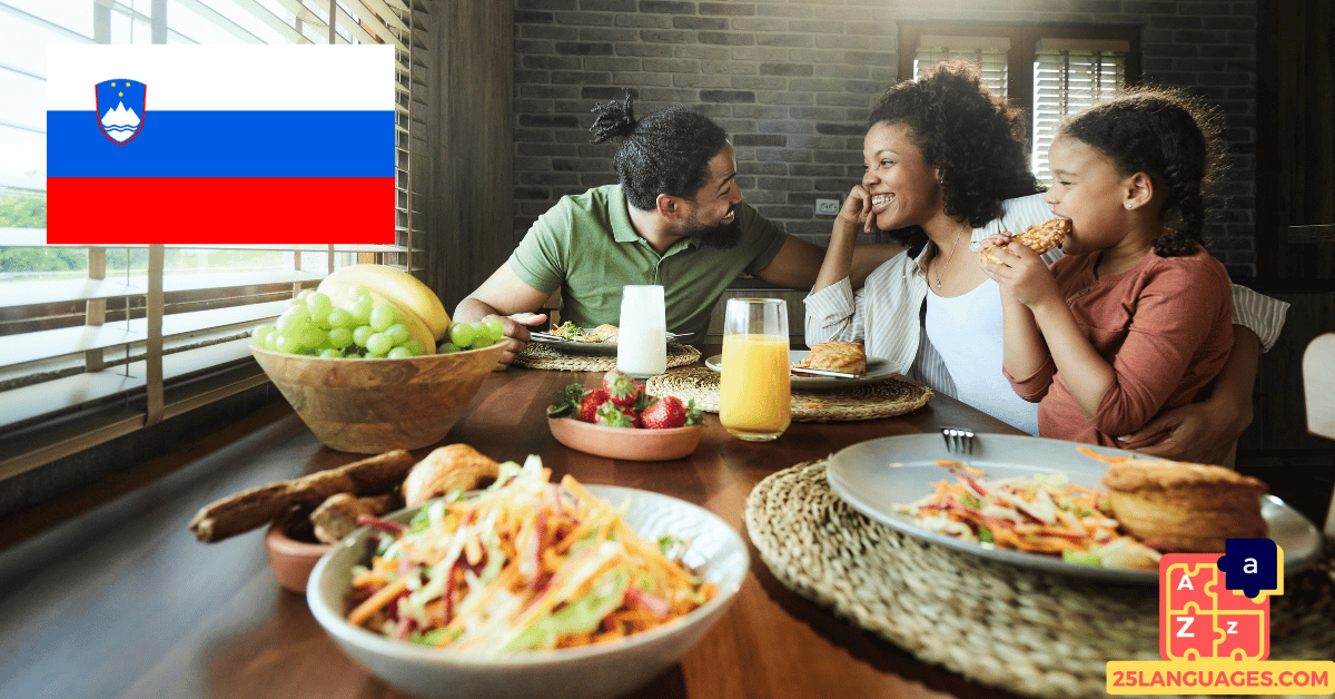 Вивчення словенської мови - Фрази для розмов з родиною