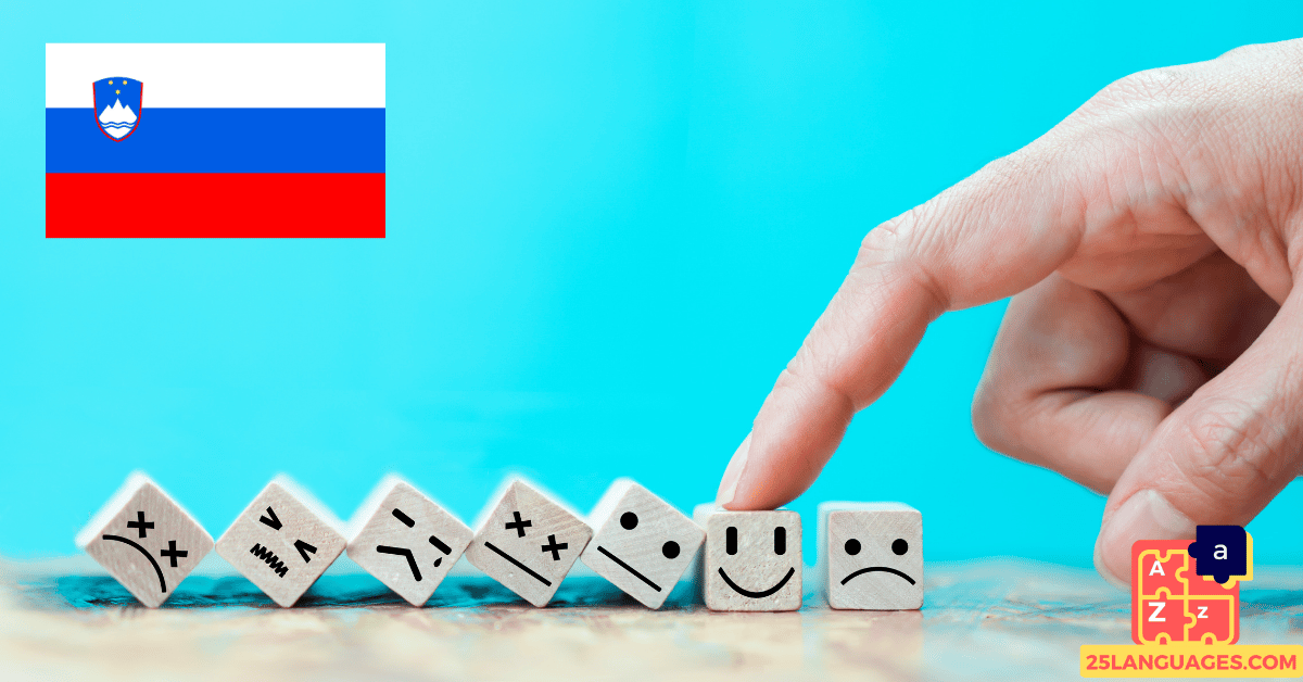 Learn Slovenian - Phrases for Expressing emotions