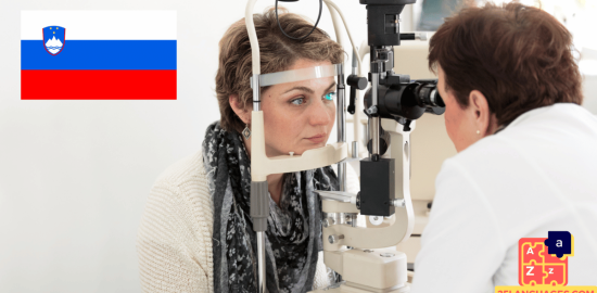 Learn Slovenian - Phrases At the optician