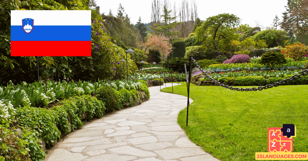 Learn Slovenian - Phrases in the park