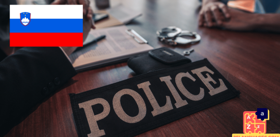 Learn Slovenian - Phrases in the police station