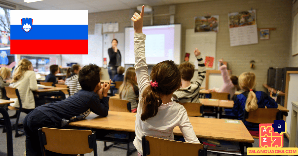 Learn Slovenian - Phrases At school
