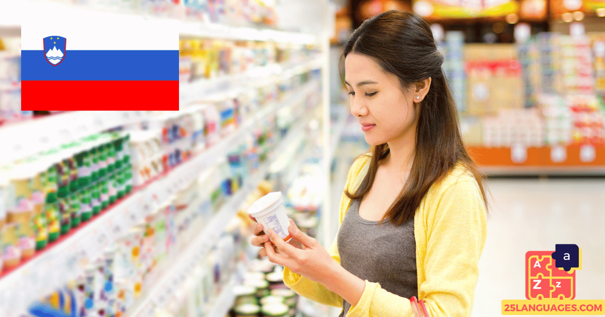 Learn Slovenian - Phrases for Grocery shopping